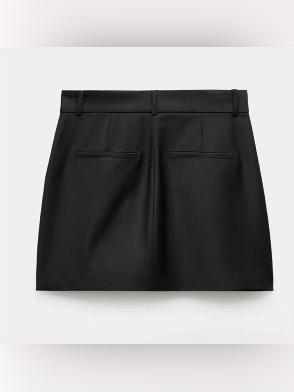 Zara Wool Blend Mini Skirt - Picture 3 of 5